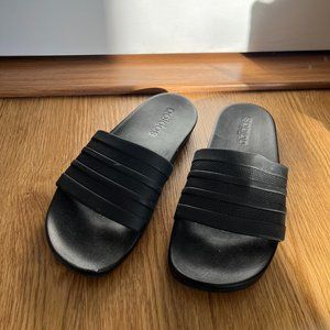 Adidas Black Sandal Slides